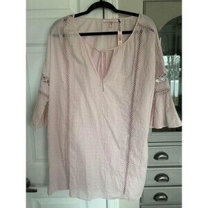 Victoria’s Secret Beachy Boho Cotton Tunic LG NWT